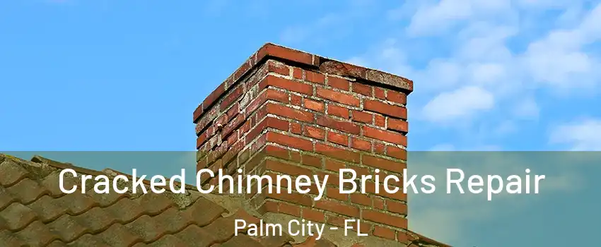  Cracked Chimney Bricks Repair Palm City - FL
