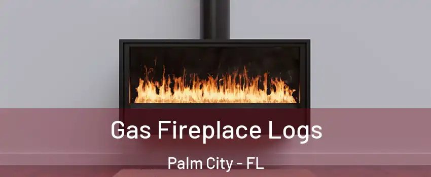  Gas Fireplace Logs Palm City - FL