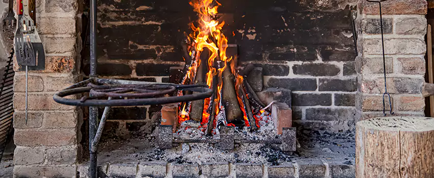 Cracked Electric Fireplace Bricks Repair Services  in Palm City, FL