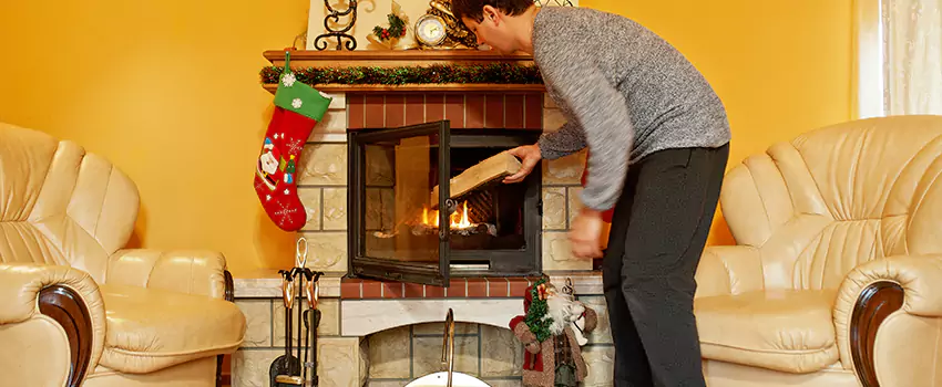 Gas to Wood-Burning Fireplace Conversion Services in Palm City, Florida