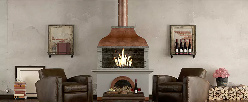 Thelin Hearth Products Providence Pellet Insert Fireplace Installation in Palm City, FL