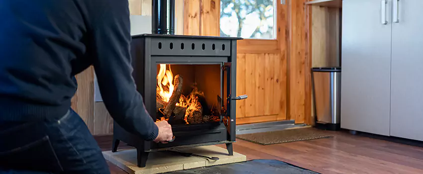 Open Hearth Wood Fireplace Installation in Palm City, FL