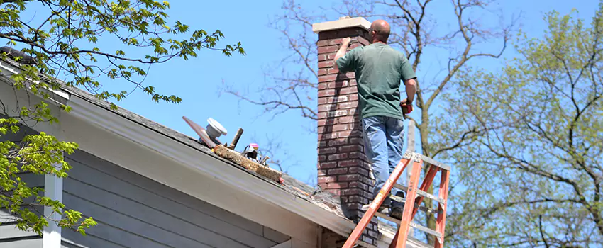 Vinyl and PVC Chimney Flashing Installation in Palm City, FL