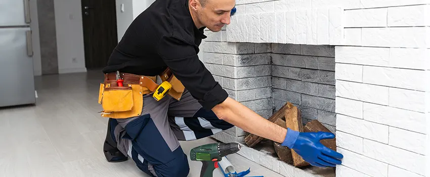 Fireplace Damaged Damper Frame Repair Services in Palm City, Florida