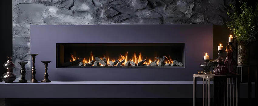 Ember Bed for Ventless Gas Fireplace in Palm City, FL